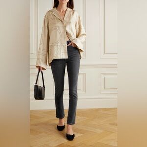 Citizens Of Humanity Black Olivia High Rise Jeans Size 25